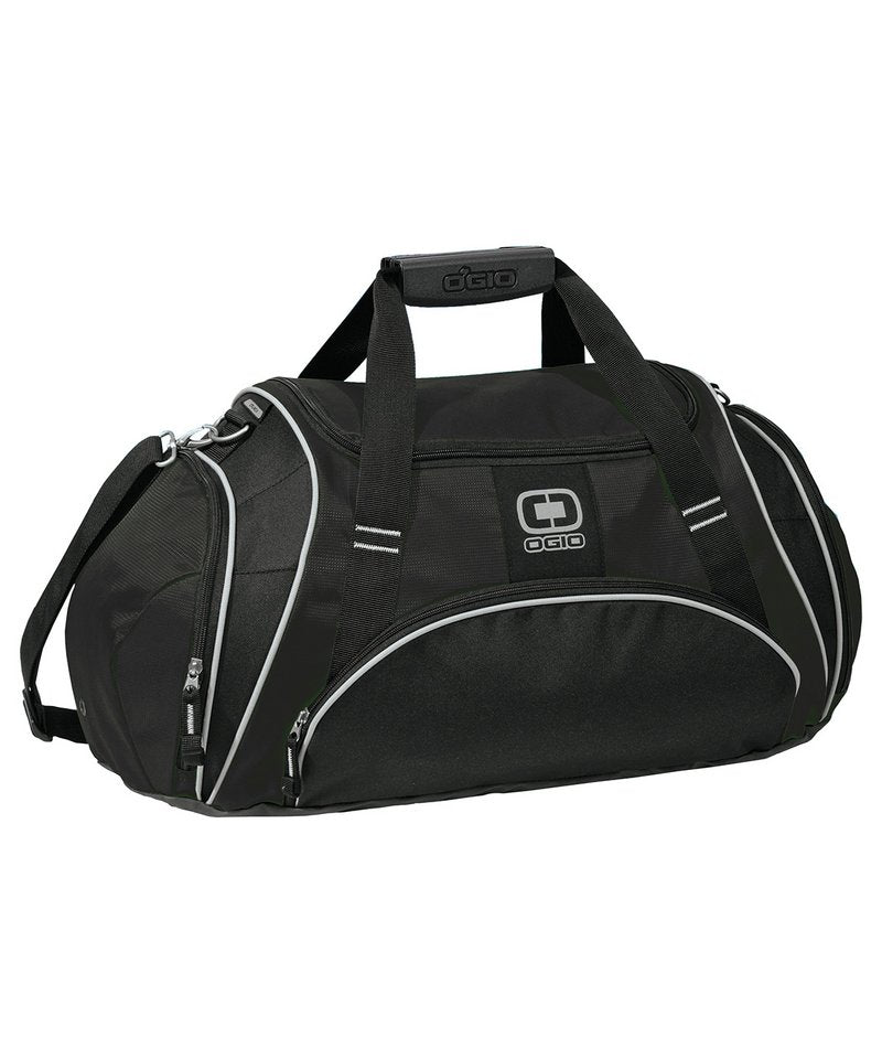 Crunch Sports Bag in One size Black by OGIO — Custom branded clothing by Print Press, featuring premium embroidery produced in our specialist print lab in the UK.