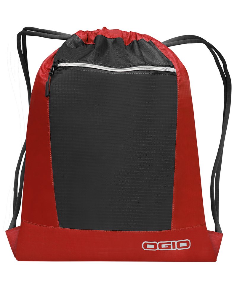 Endurance Pulse Pack in One size Deep Red Black by OGIO — Custom branded clothing by Print Press, featuring premium embroidery produced in our specialist print lab in the UK.