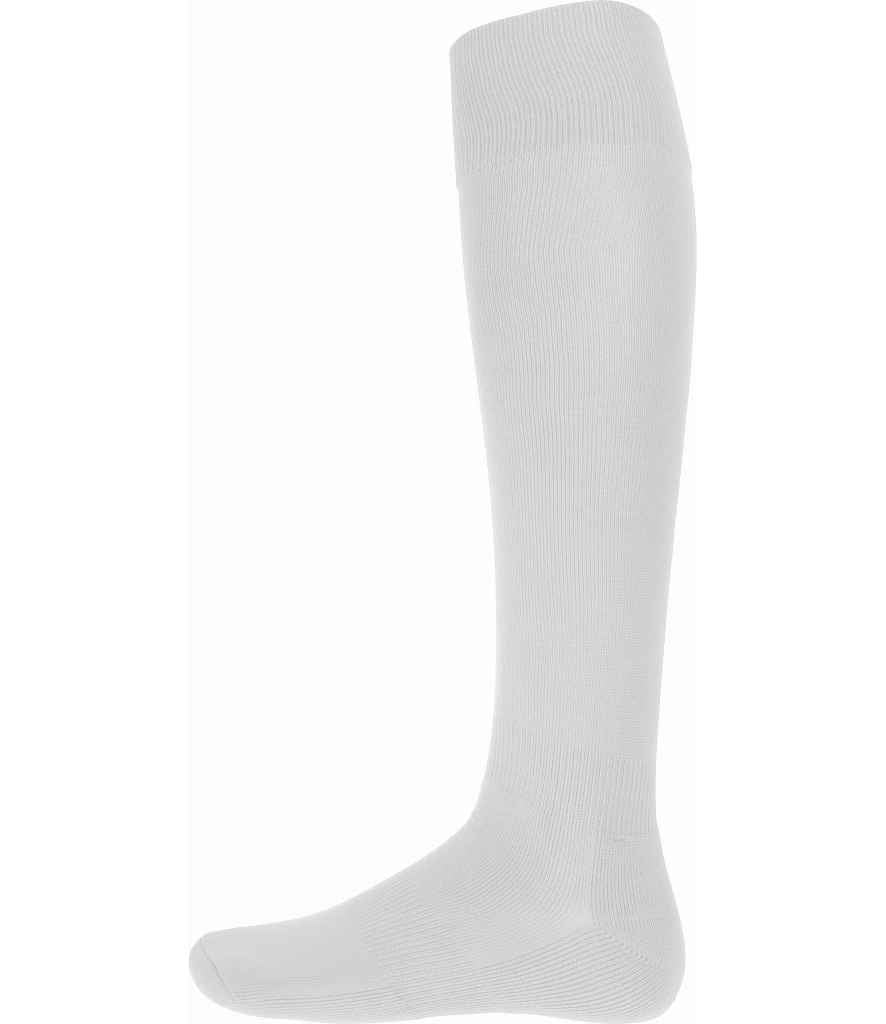 Proact Sports Socks in White by Proact — Custom branded clothing by Print Press, featuring premium embroidery produced in our specialist print lab in the UK.