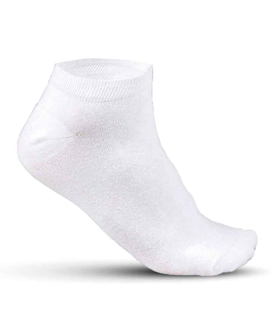 Proact Sneaker Socks in White by Proact — Custom branded clothing by Print Press, featuring premium embroidery produced in our specialist print lab in the UK.