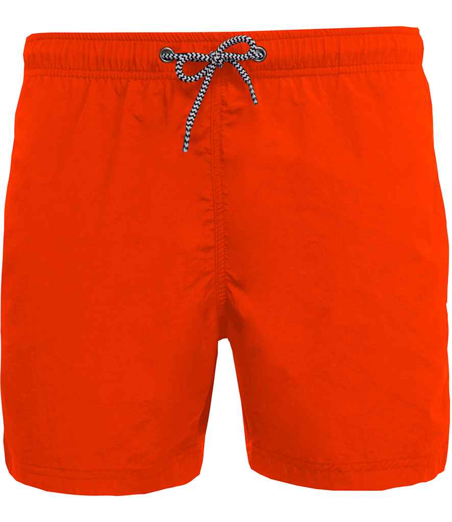 Proact Swimming Shorts in Crush Orange by Proact — Custom branded clothing by Print Press, featuring premium embroidery produced in our specialist print lab in the UK.