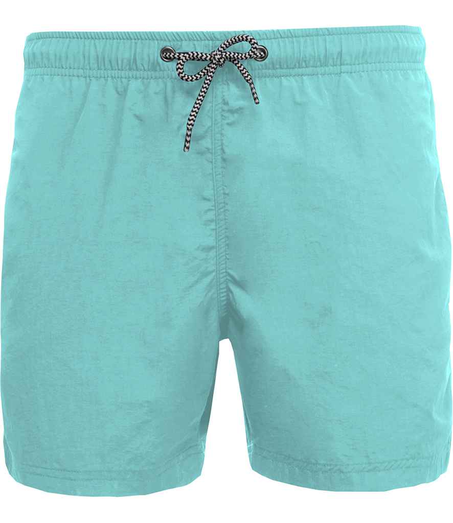 Proact Swimming Shorts in Light Turquoise by Proact — Custom branded clothing by Print Press, featuring premium embroidery produced in our specialist print lab in the UK.