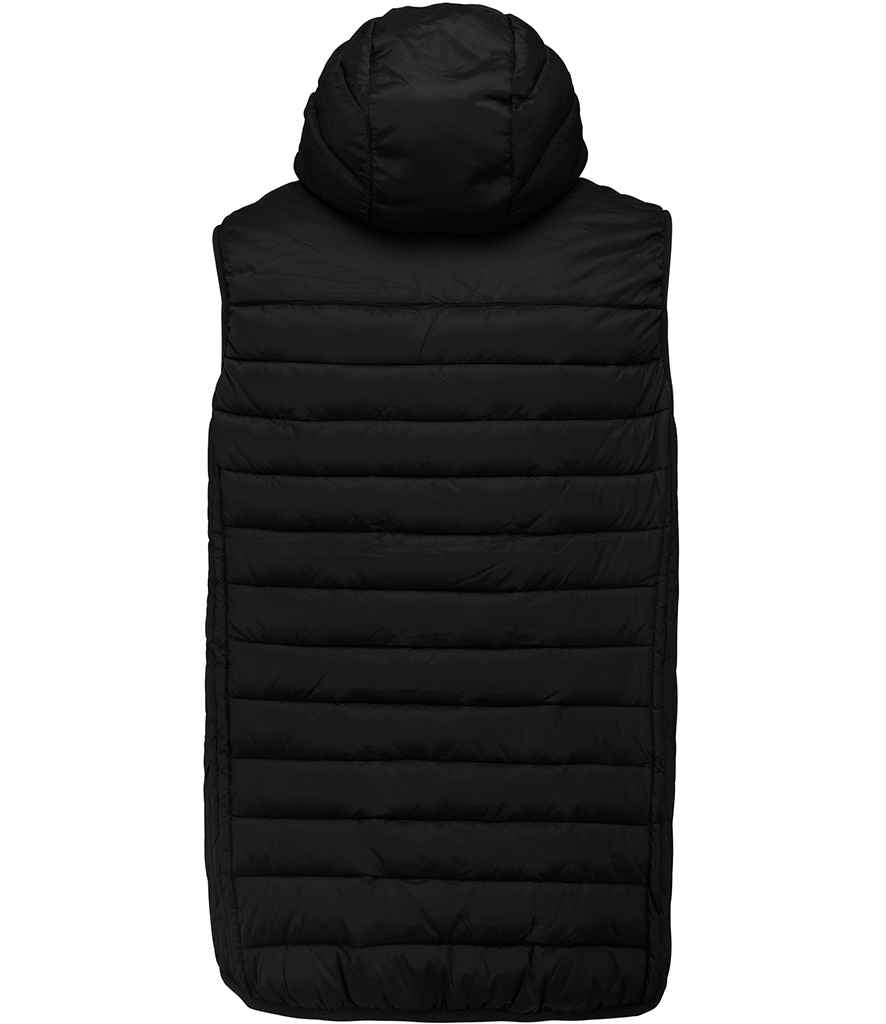 Proact Hooded Padded Bodywarmer in by Proact — Custom branded clothing by Print Press, featuring premium embroidery produced in our specialist print lab in the UK.