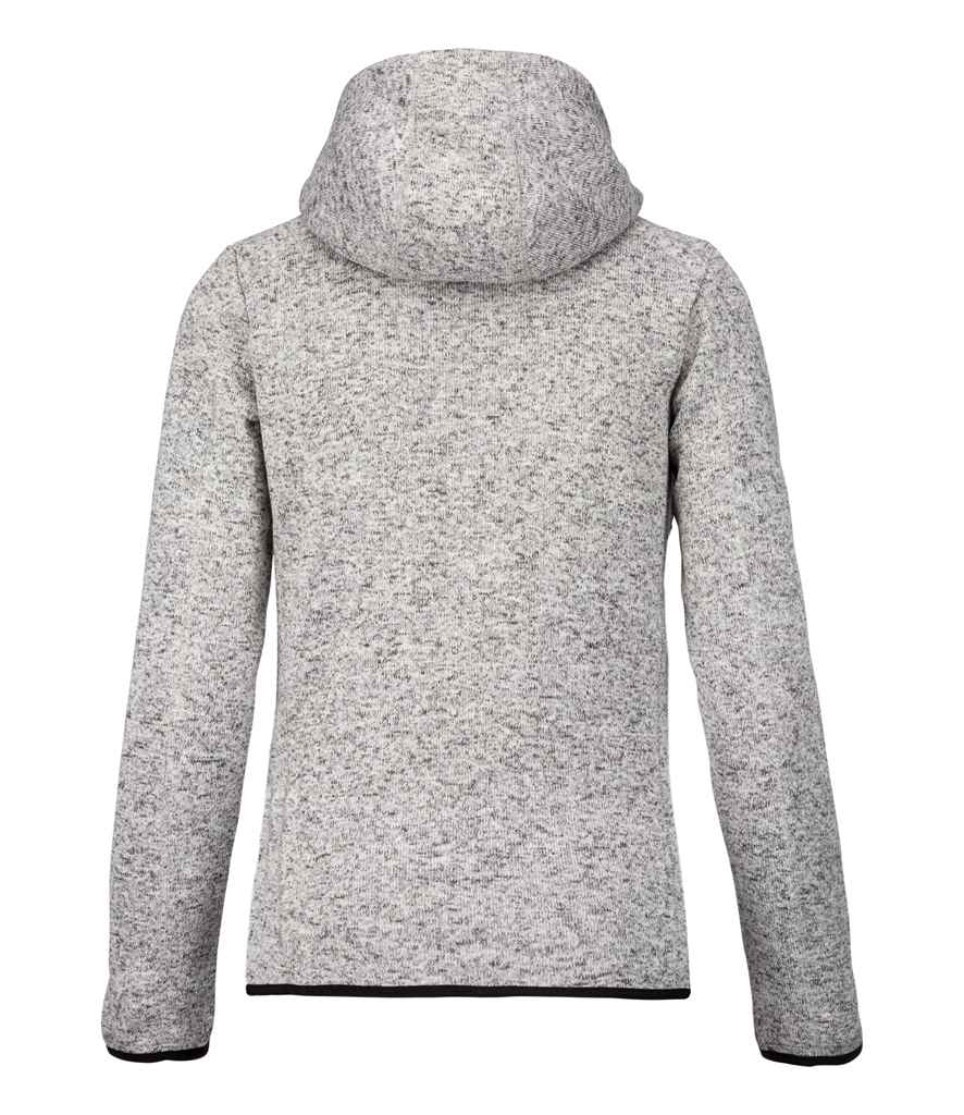 Proact Ladies Heather Hooded Jacket in by Proact — Custom branded clothing by Print Press, featuring premium embroidery produced in our specialist print lab in the UK.