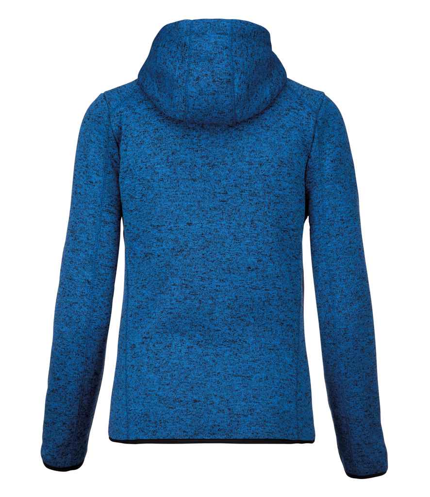 Proact Ladies Heather Hooded Jacket in by Proact — Custom branded clothing by Print Press, featuring premium embroidery produced in our specialist print lab in the UK.