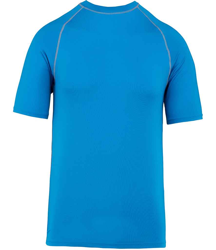 Proact Surf T-Shirt in Aqua by Proact — Custom branded clothing by Print Press, featuring premium embroidery produced in our specialist print lab in the UK.