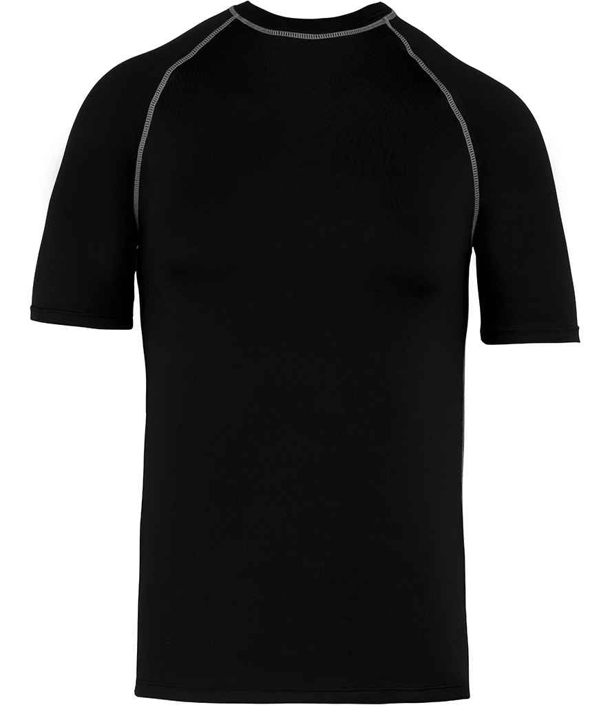 Proact Kids Surf T-Shirt in Black by Proact — Custom branded clothing by Print Press, featuring premium embroidery produced in our specialist print lab in the UK.