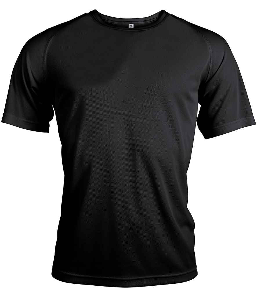 Proact Performance T-Shirt in Black by Proact — Custom branded clothing by Print Press, featuring premium embroidery produced in our specialist print lab in the UK.