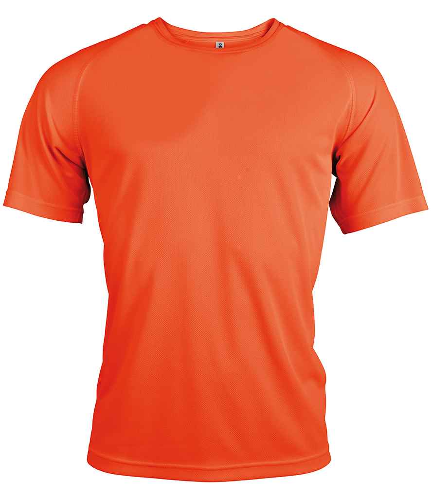 Proact Performance T-Shirt in Fluorescent Orange by Proact — Custom branded clothing by Print Press, featuring premium embroidery produced in our specialist print lab in the UK.
