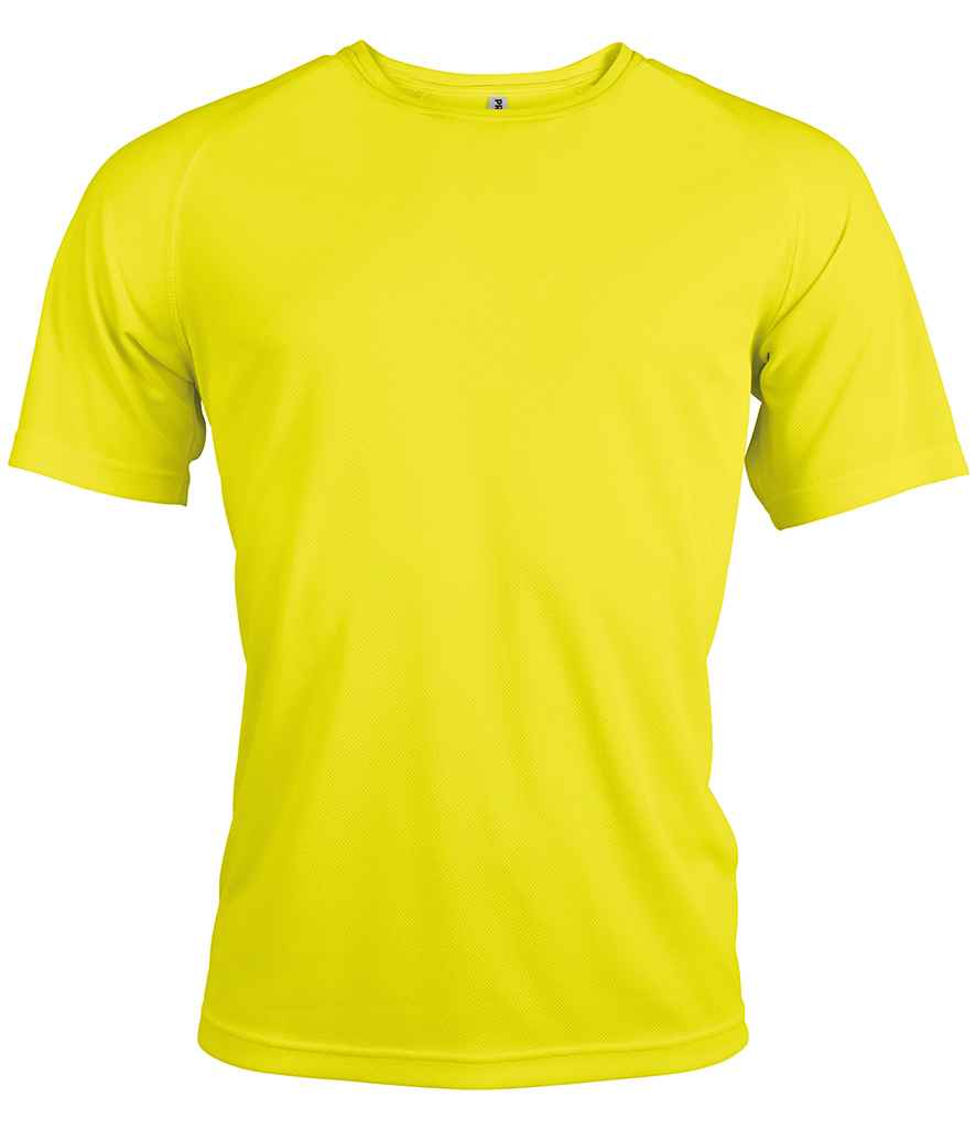 Proact Performance T-Shirt in Fluorescent Yellow by Proact — Custom branded clothing by Print Press, featuring premium embroidery produced in our specialist print lab in the UK.
