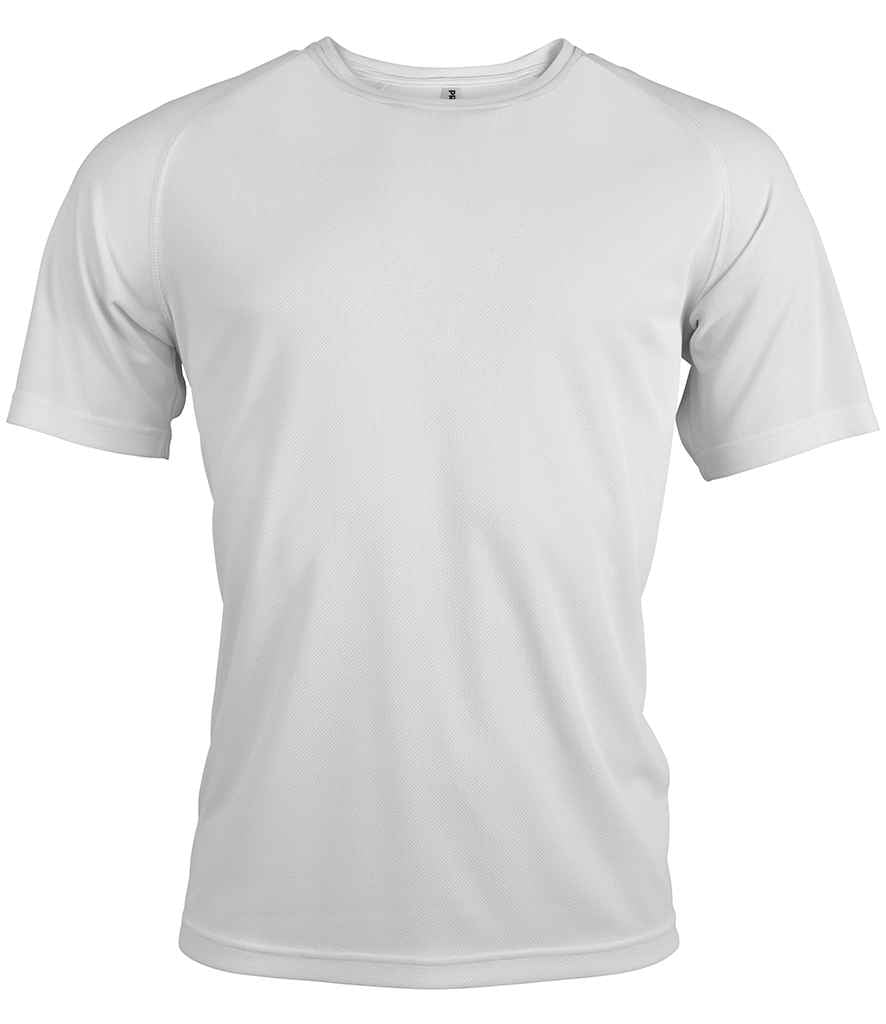 Proact Performance T-Shirt in White by Proact — Custom branded clothing by Print Press, featuring premium embroidery produced in our specialist print lab in the UK.