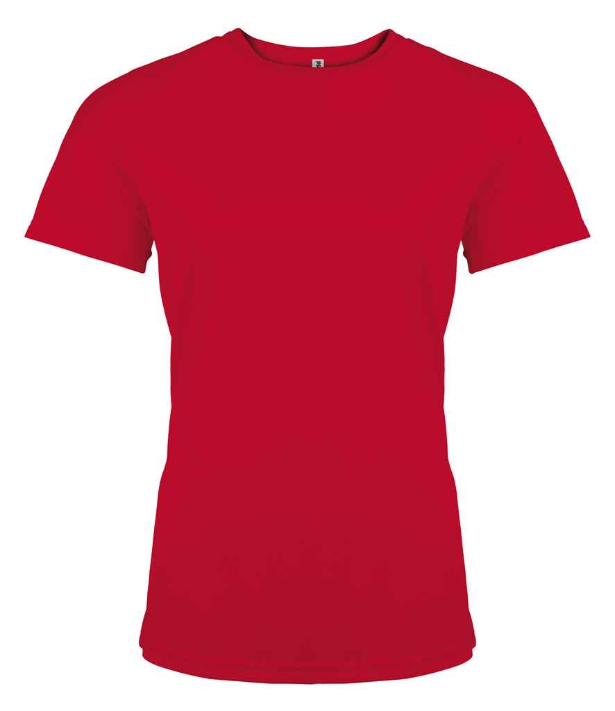 Proact Ladies Performance T-Shirt in Red by Proact — Custom branded clothing by Print Press, featuring premium embroidery produced in our specialist print lab in the UK.