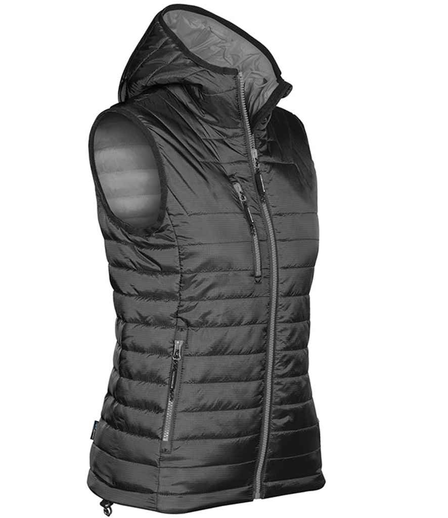 Stormtech Ladies Gravity Bodywarmer in by Stormtech — Custom branded clothing by Print Press, featuring premium embroidery produced in our specialist print lab in the UK.