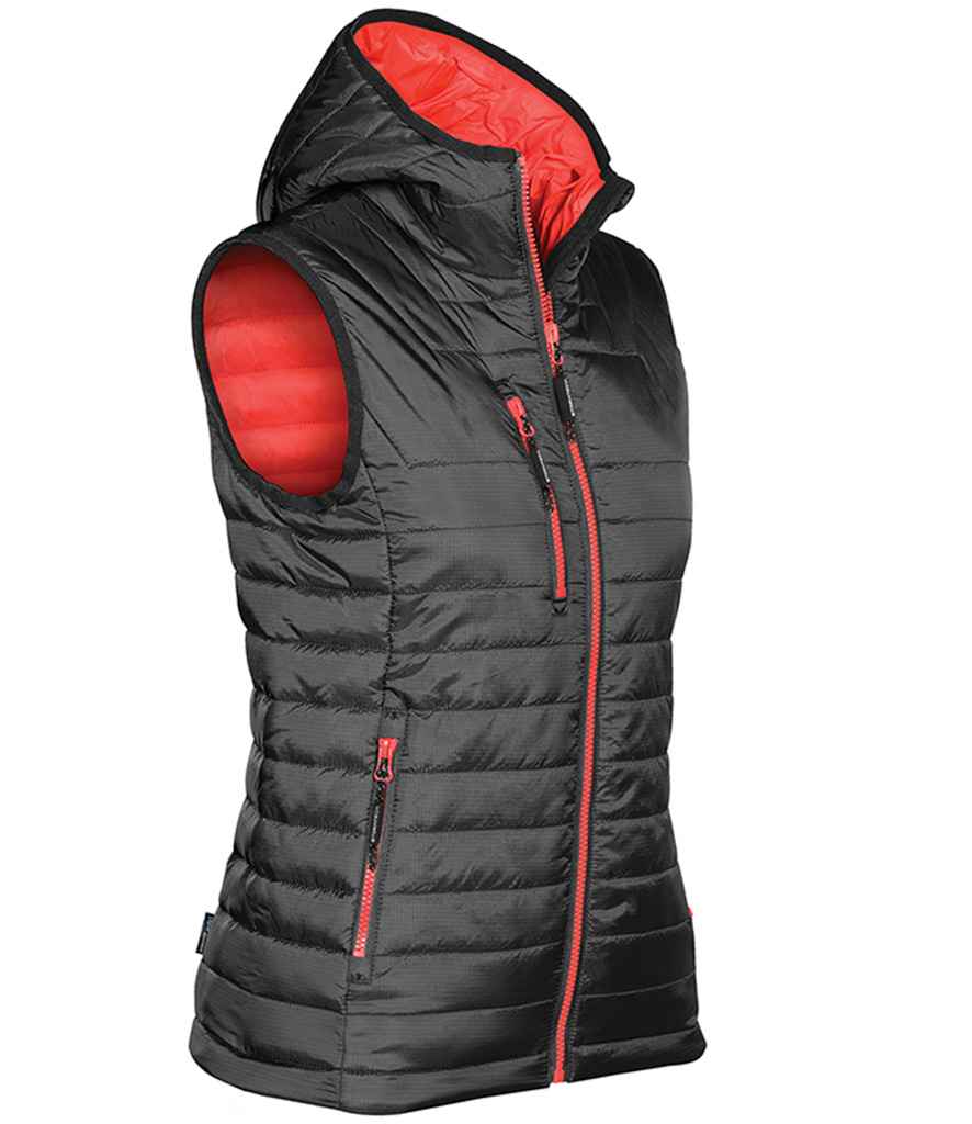 Stormtech Ladies Gravity Bodywarmer in by Stormtech — Custom branded clothing by Print Press, featuring premium embroidery produced in our specialist print lab in the UK.