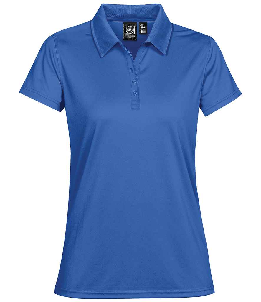 Stormtech Ladies Eclipse H2X-DRY® Piqué Polo Shirt in by Stormtech — Custom branded clothing by Print Press, featuring premium embroidery produced in our specialist print lab in the UK.
