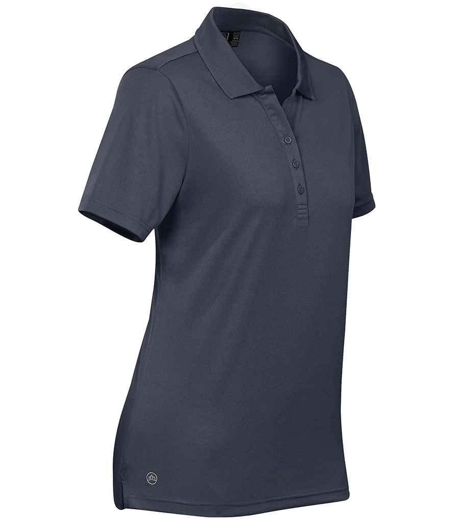 Stormtech Ladies Eclipse H2X-DRY® Piqué Polo Shirt in by Stormtech — Custom branded clothing by Print Press, featuring premium embroidery produced in our specialist print lab in the UK.