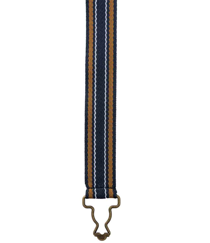 Premier Interchangeable Cross Back Apron Straps in ONE Navy Stripe by Premier — Custom branded clothing by Print Press, featuring premium embroidery produced in our specialist print lab in the UK.