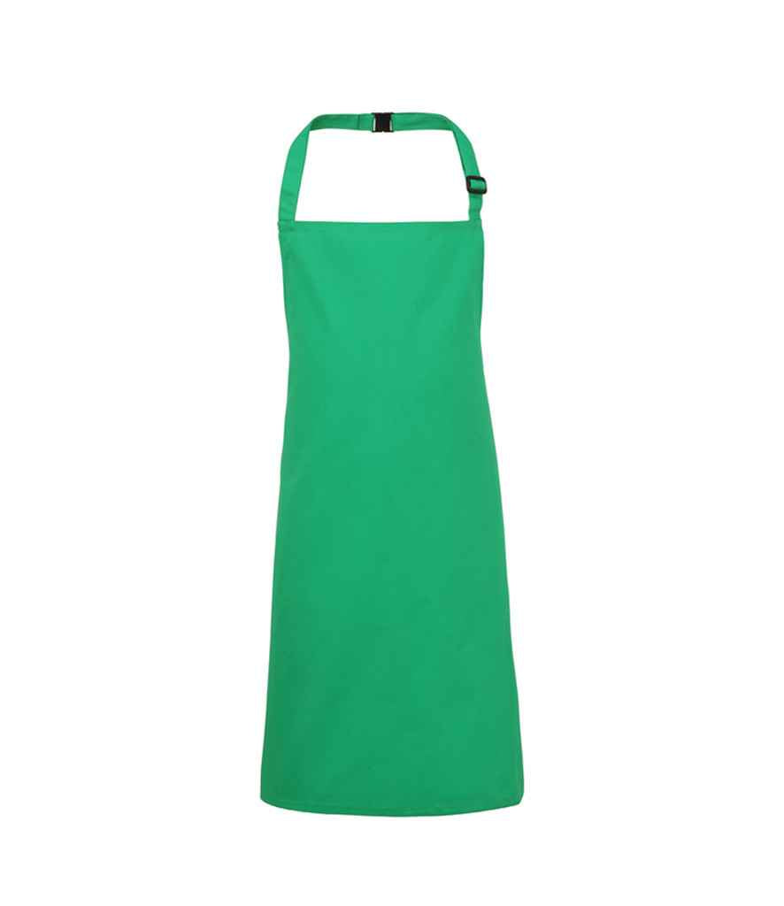 Premier Kids Bib Apron in by Premier — Custom branded clothing by Print Press, featuring premium embroidery produced in our specialist print lab in the UK.
