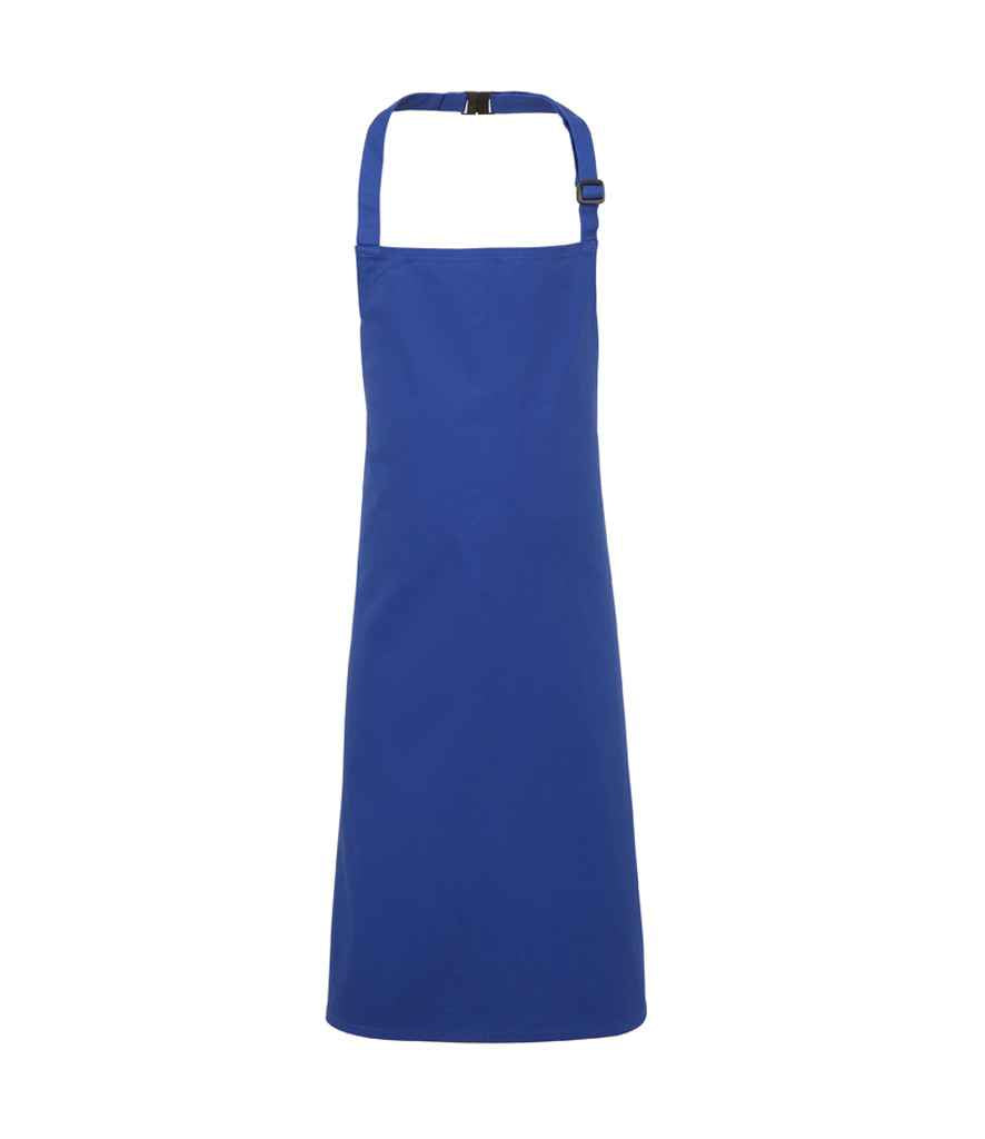 Premier Kids Bib Apron in by Premier — Custom branded clothing by Print Press, featuring premium embroidery produced in our specialist print lab in the UK.