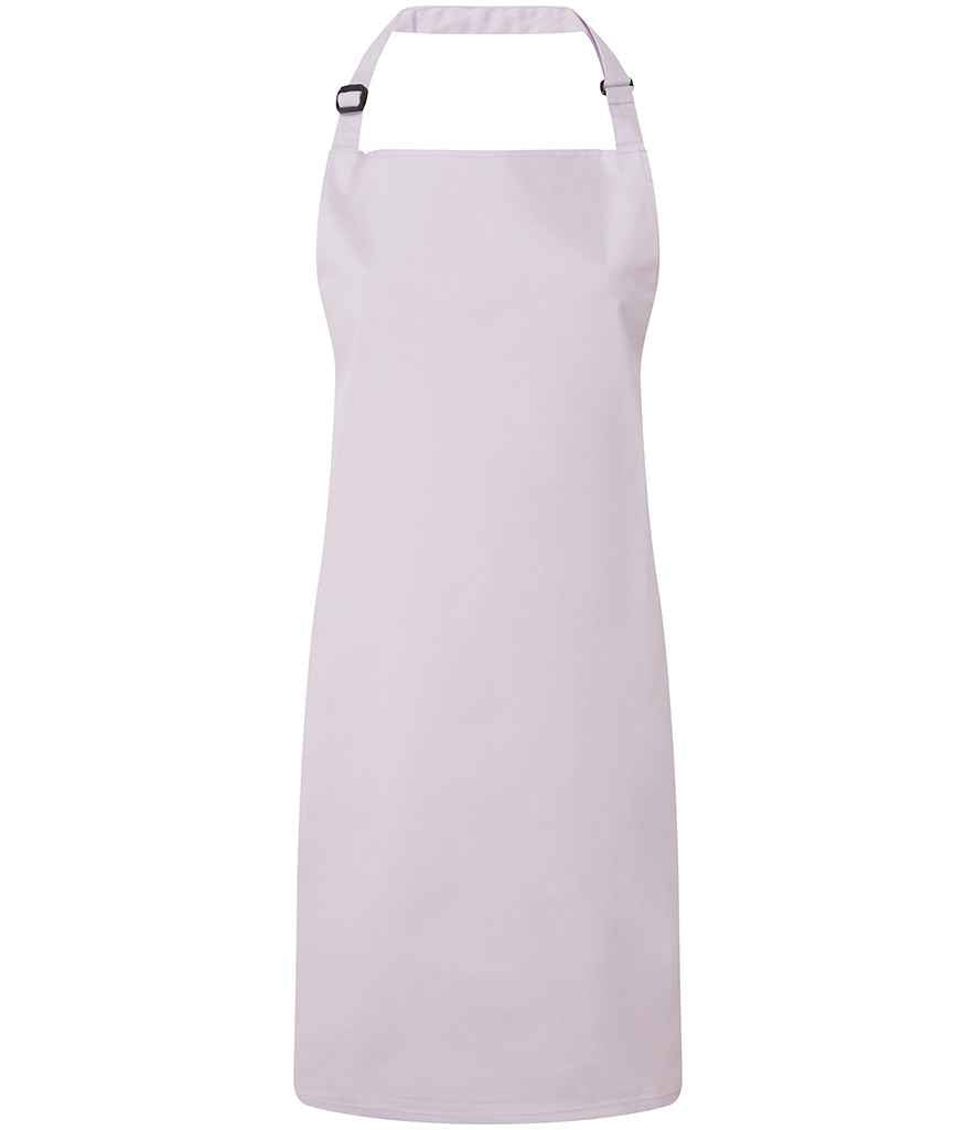 Premier 'Colours' Bib Apron in ONE Lilac by Premier — Custom branded clothing by Print Press, featuring premium embroidery produced in our specialist print lab in the UK.