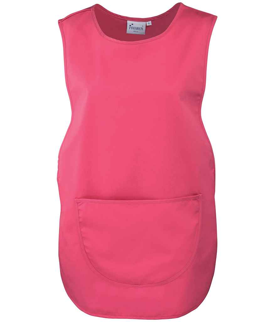 Premier Pocket Tabard in Fuchsia by Premier — Custom branded clothing by Print Press, featuring premium embroidery produced in our specialist print lab in the UK.