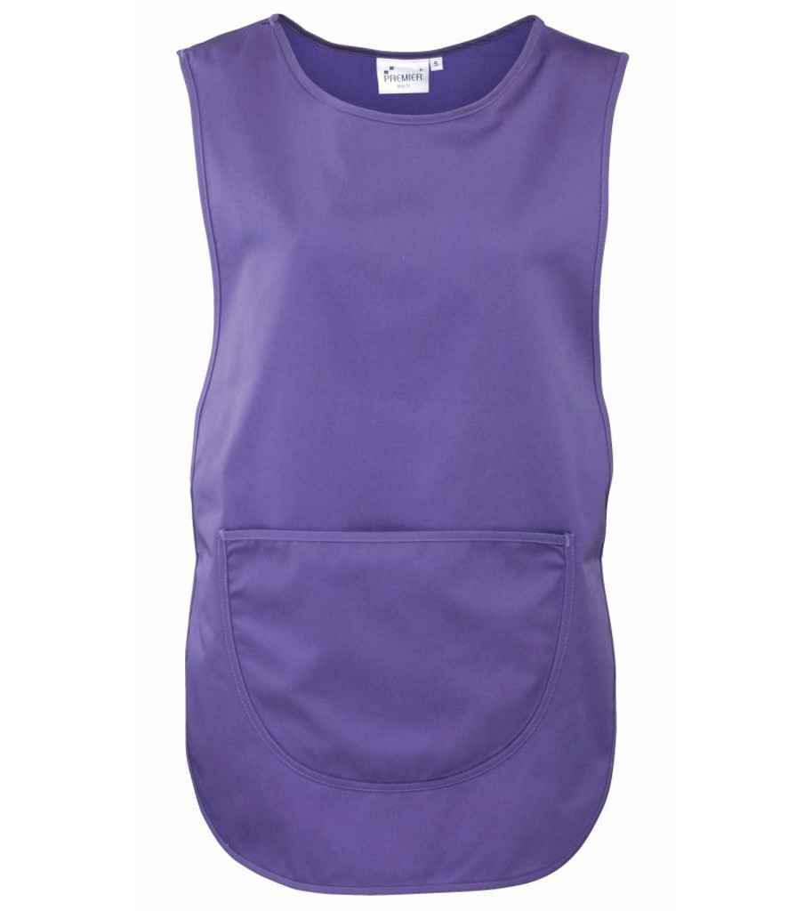 Premier Pocket Tabard in Purple by Premier — Custom branded clothing by Print Press, featuring premium embroidery produced in our specialist print lab in the UK.