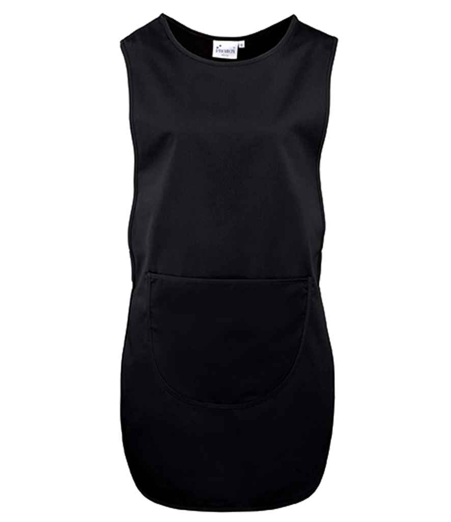 Premier Long Pocket Tabard in by Premier — Custom branded clothing by Print Press, featuring premium embroidery produced in our specialist print lab in the UK.