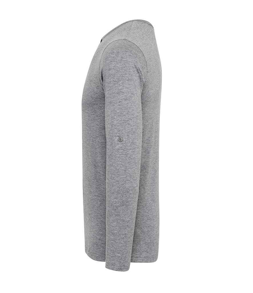 Premier Long John Roll Sleeve T-Shirt in by Premier — Custom branded clothing by Print Press, featuring premium embroidery produced in our specialist print lab in the UK.