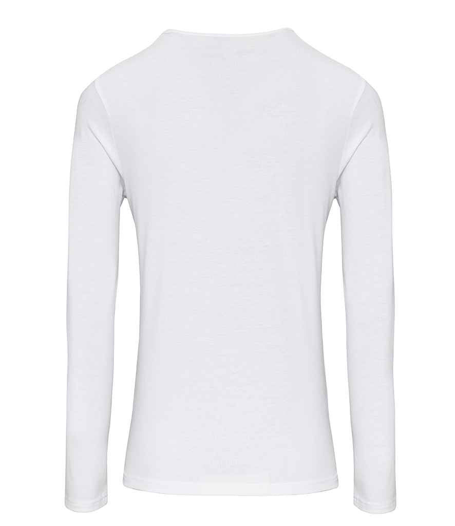 Premier Ladies Long John Roll Sleeve T-Shirt in by Premier — Custom branded clothing by Print Press, featuring premium embroidery produced in our specialist print lab in the UK.
