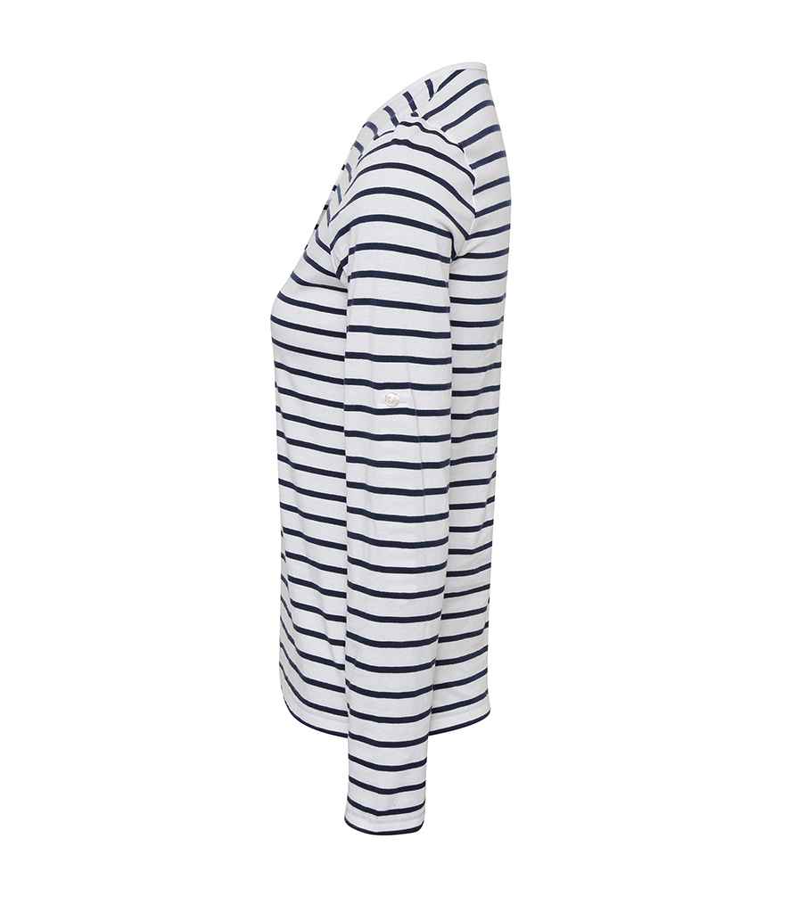 Premier Ladies Long John Roll Sleeve T-Shirt in by Premier — Custom branded clothing by Print Press, featuring premium embroidery produced in our specialist print lab in the UK.