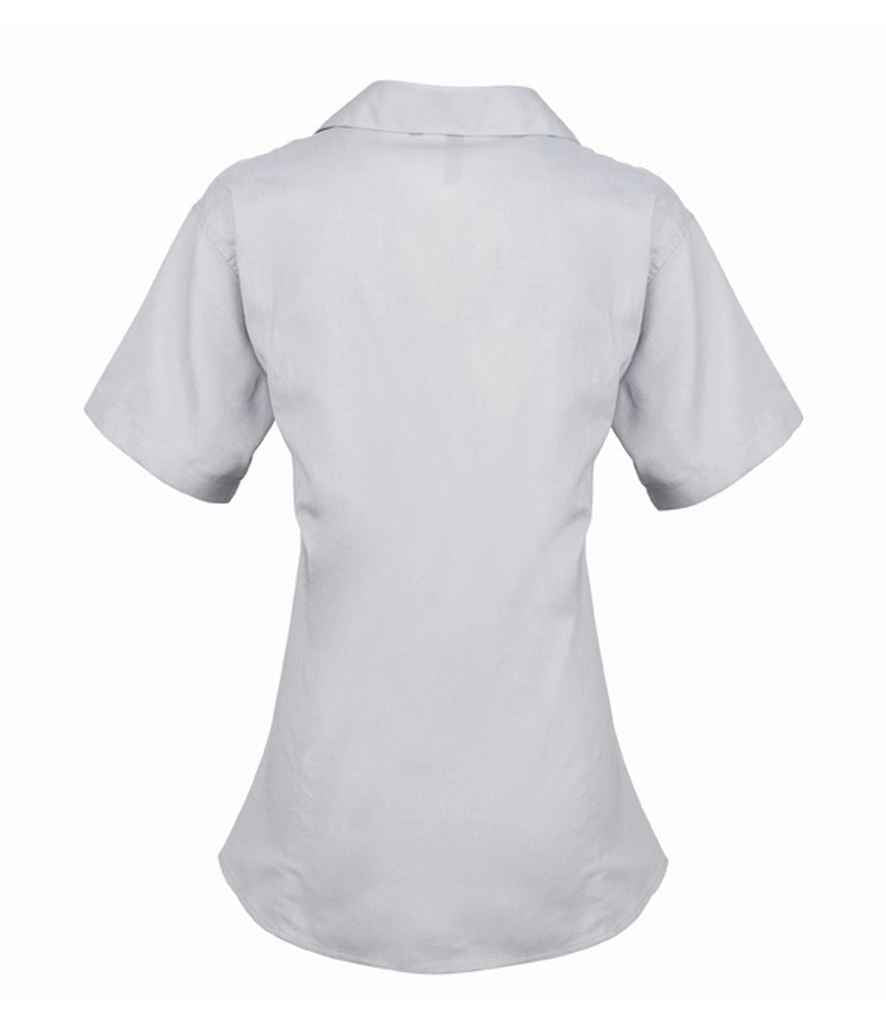 Premier Ladies Signature Short Sleeve Oxford Shirt in by Premier — Custom branded clothing by Print Press, featuring premium embroidery produced in our specialist print lab in the UK.