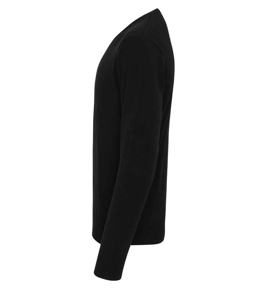 Premier Essential Acrylic V Neck Sweater in by Premier — Custom branded clothing by Print Press, featuring premium embroidery produced in our specialist print lab in the UK.