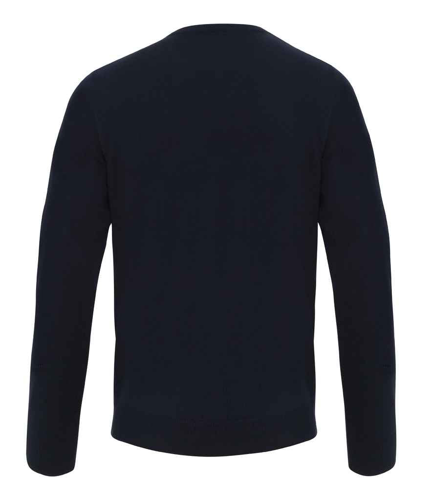 Premier Essential Acrylic V Neck Sweater in by Premier — Custom branded clothing by Print Press, featuring premium embroidery produced in our specialist print lab in the UK.