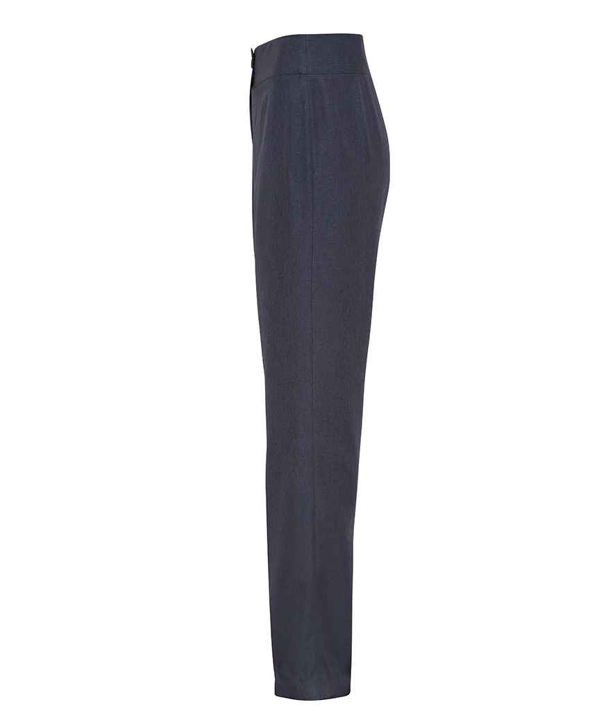 Premier Ladies Iris Straight Leg Trousers in by Premier — Custom branded clothing by Print Press, featuring premium embroidery produced in our specialist print lab in the UK.