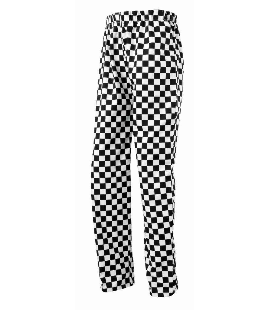 Premier Essential Chef's Trousers in by Premier — Custom branded clothing by Print Press, featuring premium embroidery produced in our specialist print lab in the UK.