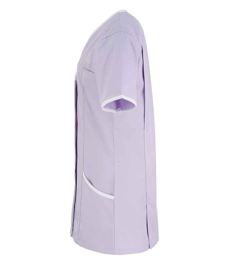Premier Ladies Daisy Healthcare Tunic in by Premier — Custom branded clothing by Print Press, featuring premium embroidery produced in our specialist print lab in the UK.