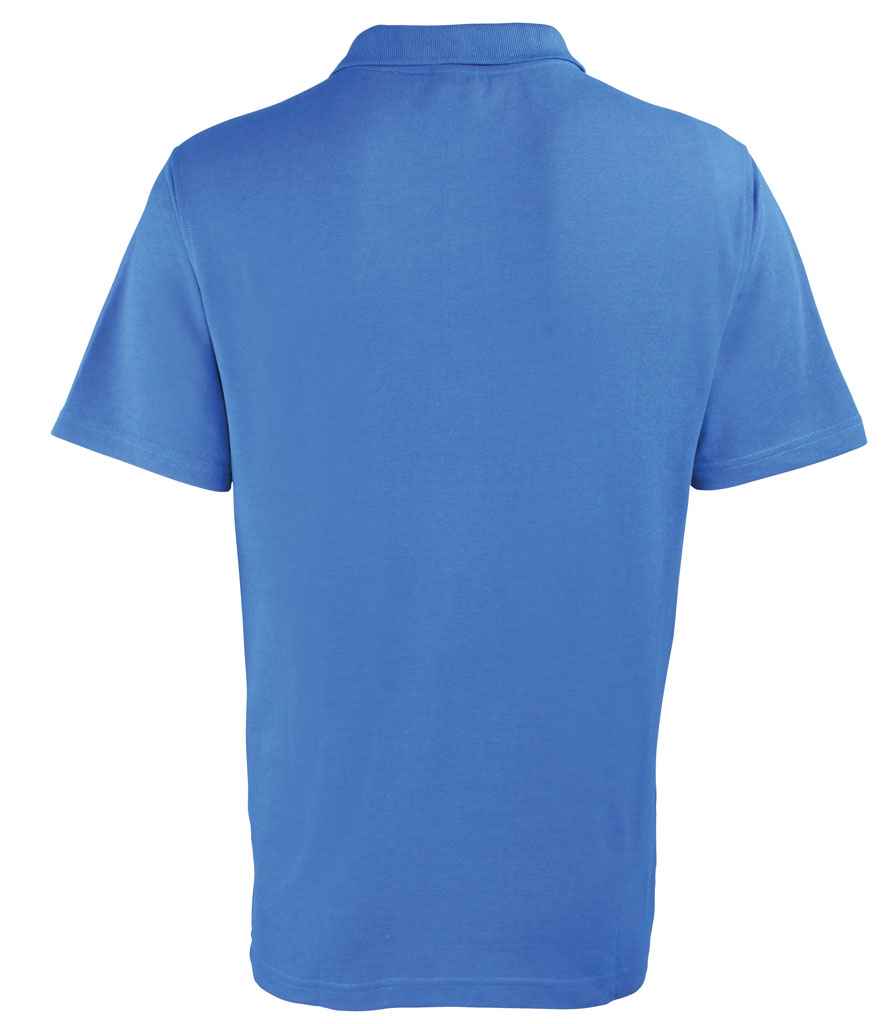 Premier Stud Pique Polo Shirt in by Premier — Custom branded clothing by Print Press, featuring premium embroidery produced in our specialist print lab in the UK.