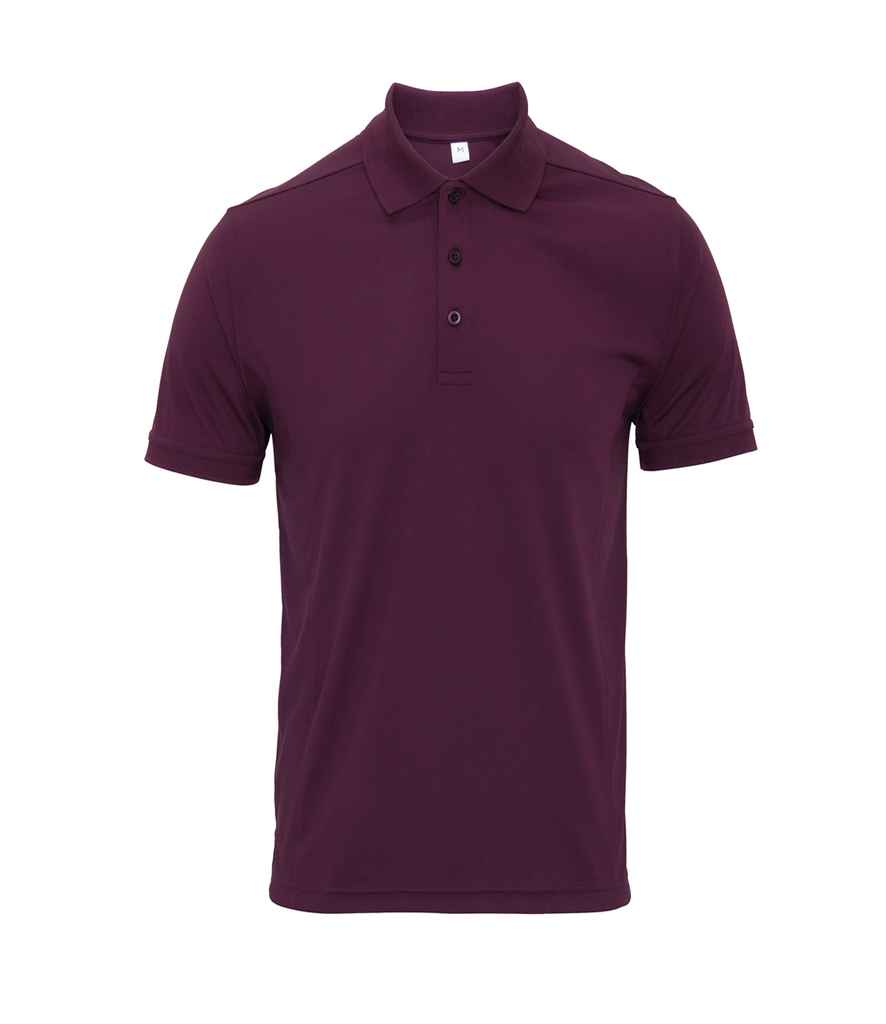Premier Coolchecker Pique Polo Shirt - (2nd Colours) in by Premier — Custom branded clothing by Print Press, featuring premium embroidery produced in our specialist print lab in the UK.