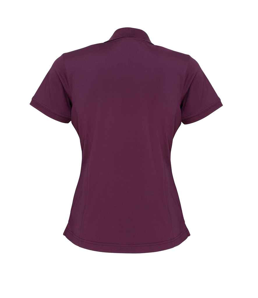 Premier Ladies Coolchecker Pique Polo Shirt - (2nd Colours) in by Premier — Custom branded clothing by Print Press, featuring premium embroidery produced in our specialist print lab in the UK.