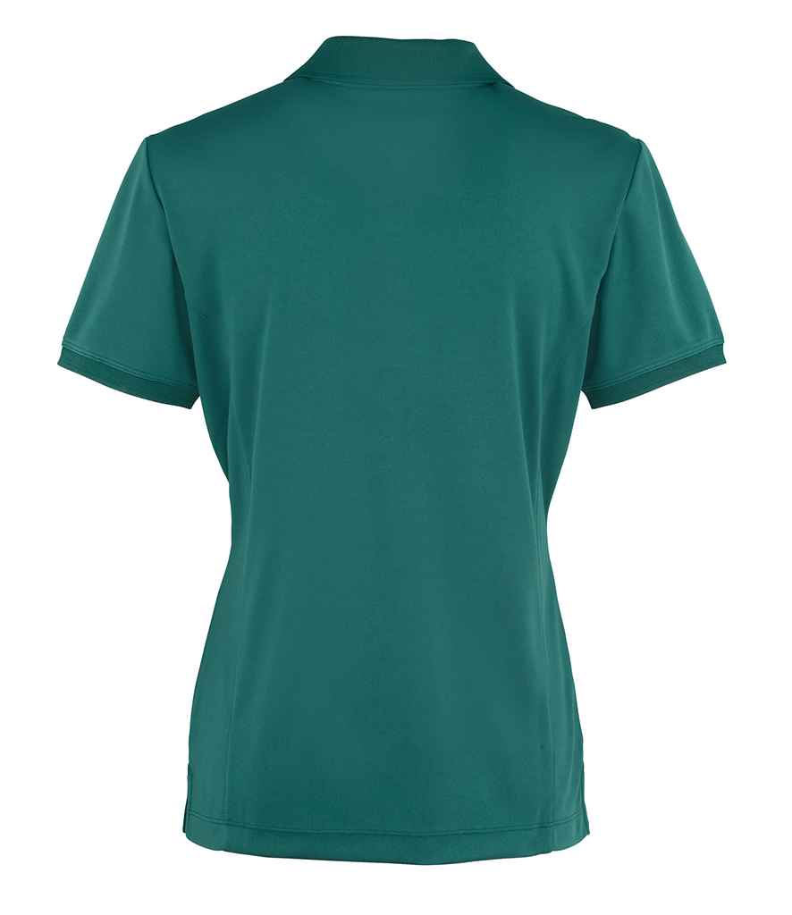Premier Ladies Coolchecker Pique Polo Shirt - (2nd Colours) in by Premier — Custom branded clothing by Print Press, featuring premium embroidery produced in our specialist print lab in the UK.