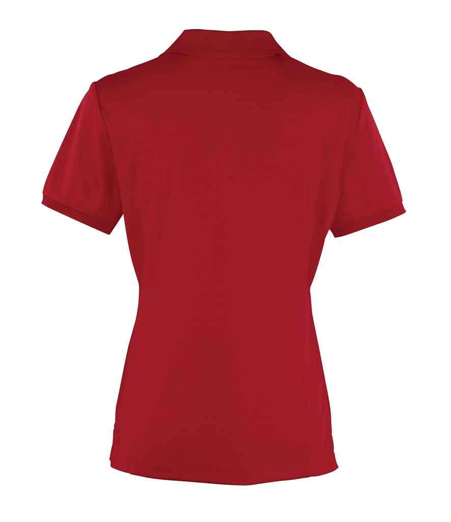 Premier Ladies Coolchecker Pique Polo Shirt - (2nd Colours) in by Premier — Custom branded clothing by Print Press, featuring premium embroidery produced in our specialist print lab in the UK.