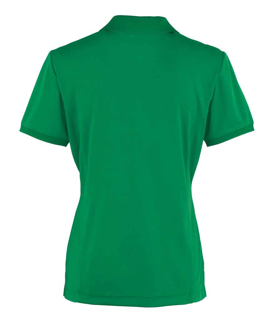 Premier Ladies Coolchecker Pique Polo Shirt - (2nd Colours) in by Premier — Custom branded clothing by Print Press, featuring premium embroidery produced in our specialist print lab in the UK.