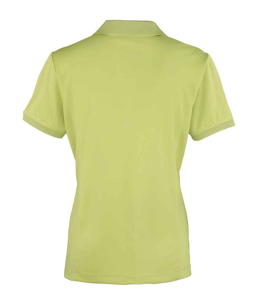 Premier Ladies Coolchecker Pique Polo Shirt in by Premier — Custom branded clothing by Print Press, featuring premium embroidery produced in our specialist print lab in the UK.