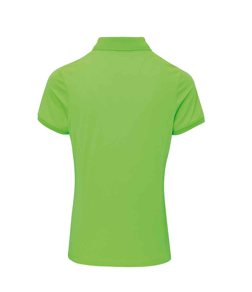 Premier Ladies Coolchecker Pique Polo Shirt in by Premier — Custom branded clothing by Print Press, featuring premium embroidery produced in our specialist print lab in the UK.