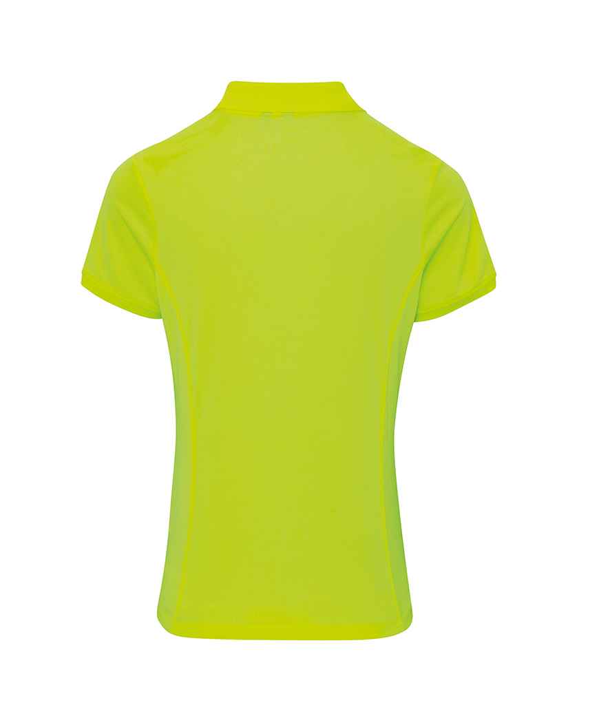 Premier Ladies Coolchecker Pique Polo Shirt in by Premier — Custom branded clothing by Print Press, featuring premium embroidery produced in our specialist print lab in the UK.
