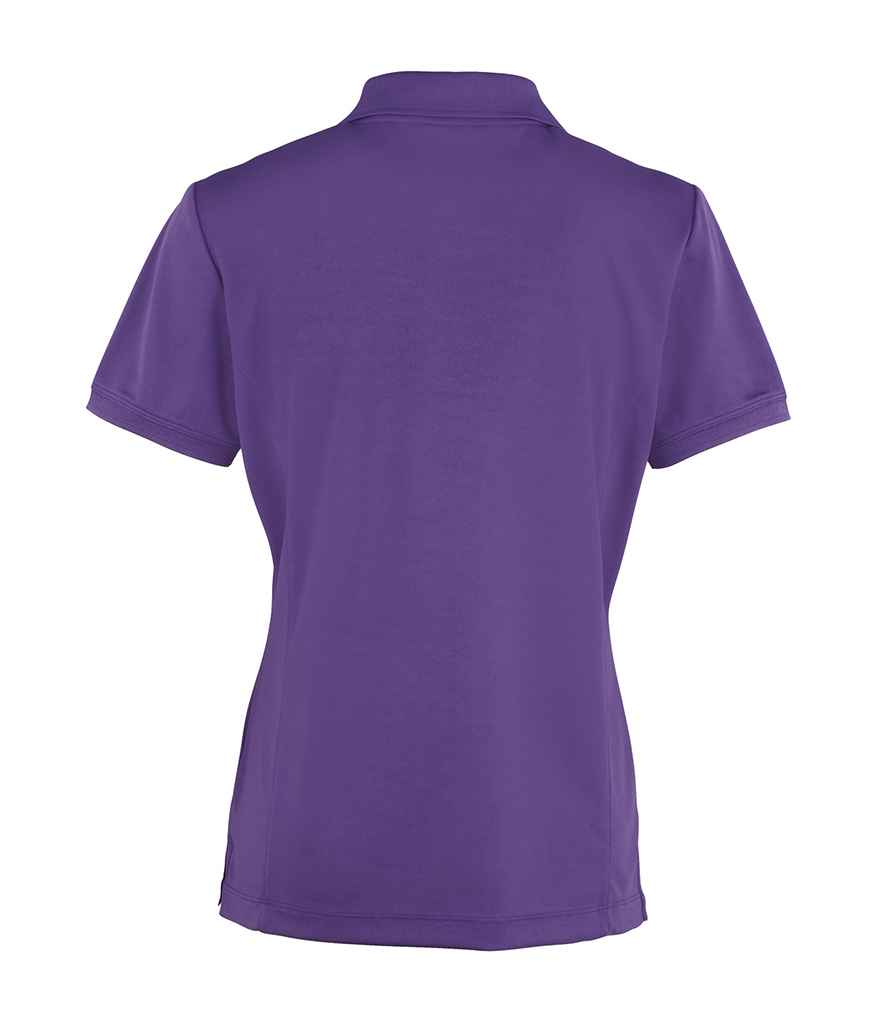Premier Ladies Coolchecker Pique Polo Shirt in by Premier — Custom branded clothing by Print Press, featuring premium embroidery produced in our specialist print lab in the UK.