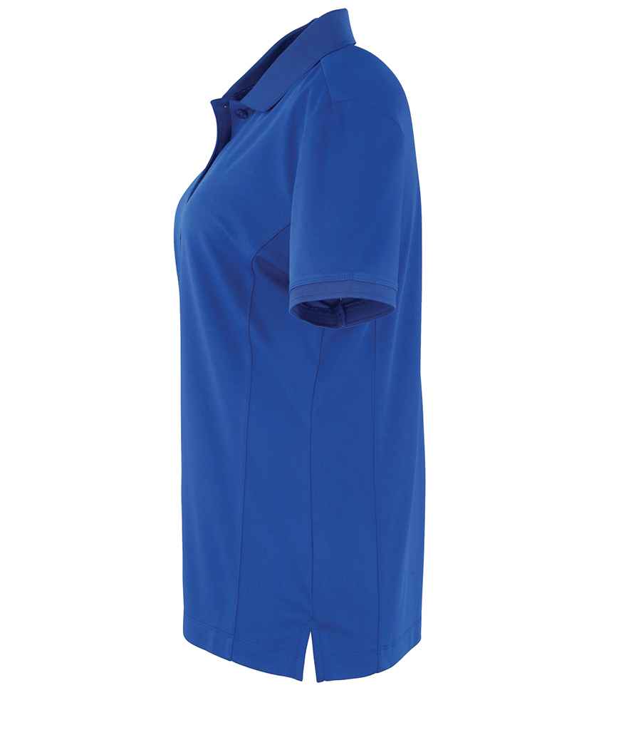 Premier Ladies Coolchecker Pique Polo Shirt in by Premier — Custom branded clothing by Print Press, featuring premium embroidery produced in our specialist print lab in the UK.