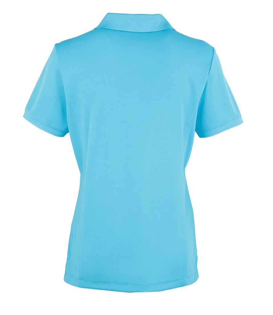 Premier Ladies Coolchecker Pique Polo Shirt in by Premier — Custom branded clothing by Print Press, featuring premium embroidery produced in our specialist print lab in the UK.