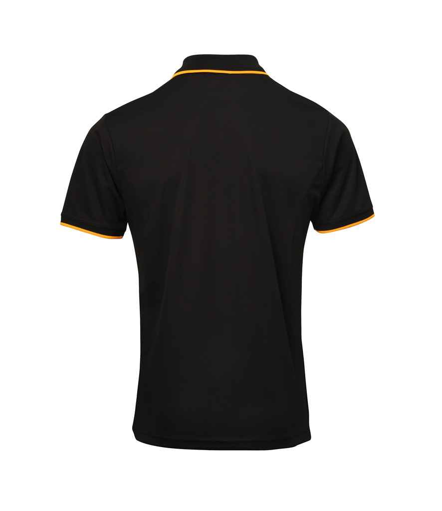 Premier Contrast Coolchecker Pique Polo Shirt in by Premier — Custom branded clothing by Print Press, featuring premium embroidery produced in our specialist print lab in the UK.