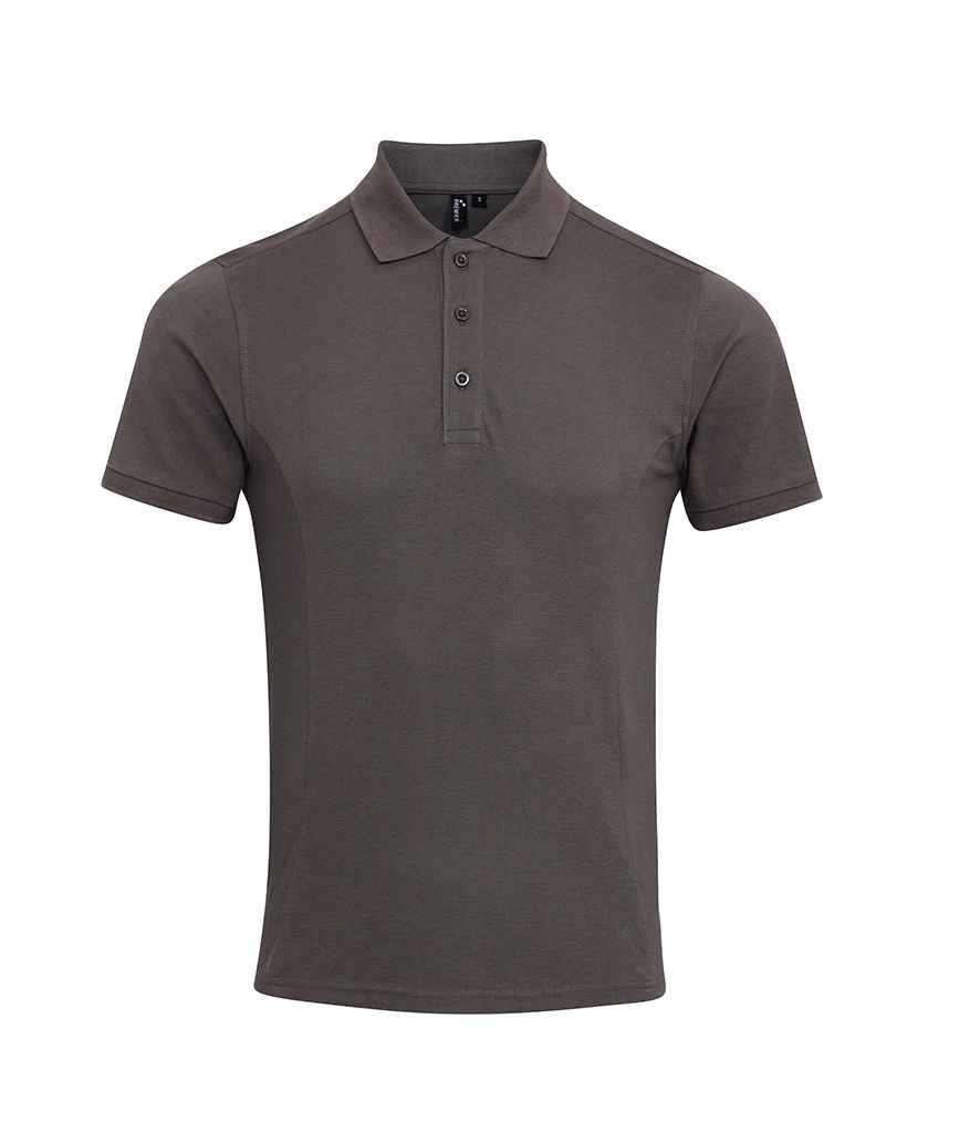 Premier Coolchecker Plus Pique Polo Shirt - (2nd Colours) in by Premier — Custom branded clothing by Print Press, featuring premium embroidery produced in our specialist print lab in the UK.
